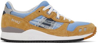 Blue & Tan Asics Edition Gel-Lyte III OG Sneakers