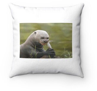 Giant Otter Pillow - Throw Custom Cover Gift Idea Room Decor