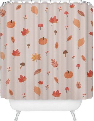 Happy Fall Shower Curtain