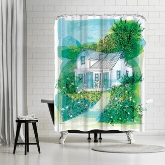 71 x 74 Shower Curtain, Home by Paula Mills