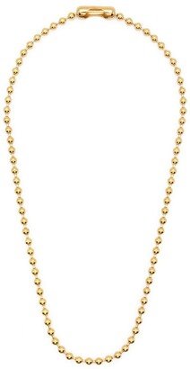 Ball-Chain Gold Plated Necklace