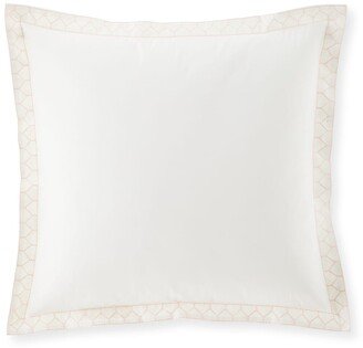 Stitched Blush European Sham