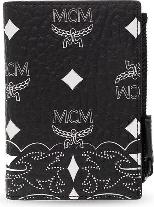 Aren Monogrammed Bifold Wallet