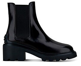 Women's Pull On Lug Sole Chelsea Boots