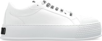 Platform Sneakers - White-AB