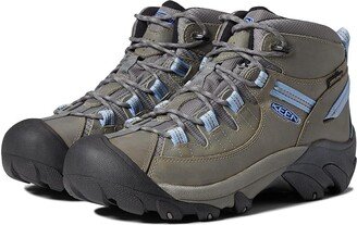 Targhee II Mid Waterproof (Steel Grey/Hydrangea) Women's Waterproof Boots