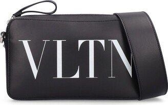 VLTN leather cross body bag