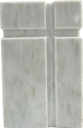 stunning White Marble Cremation Urn For Human Or Pet Ashes, Ash Container, Vessel