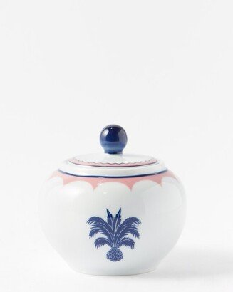 Aquazzura Casa Jaipur Porcelain Sugar Bowl