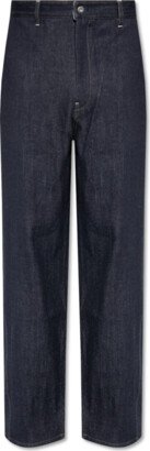 Logo-patched Jeans Navy - Blue