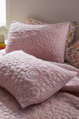 Happy Daisy Quilted Sham Set
