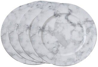 Saro Lifestyle Marble Design Table Chargers Set of 4