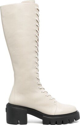 Lace-Up Detail Boots