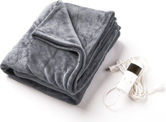 Plush and Cozy Flannel Electric Blanket, 50 x 60