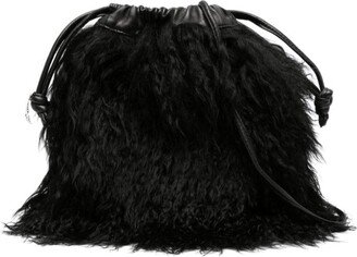 Rock To Go Frenzy shearling bucket bag-AA