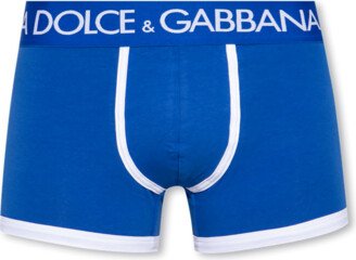 Cotton Boxers - Blue