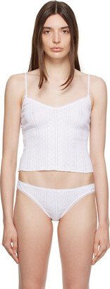 Cou Cou White 'The Long' Camisole