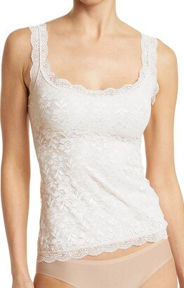 SECRET LACE Allover Lace Lined Camisole-AA