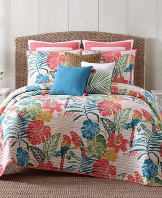 Oceanfront Resort Coco Paradise King Quilt Set