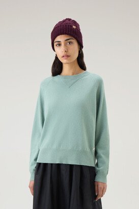 Crewneck Sweater in Wool Blend-AA