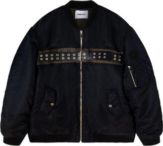 Belted Bomber Jacket