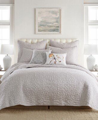 Sherbourne Quilted Stitch Quilt, Full/Queen-AA
