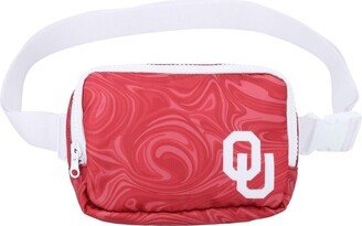 Women's ZooZatz Oklahoma Sooners Swirly Belt Adjustable Fanny Pack Bag