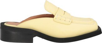 Mules & Clogs Light Yellow-AA