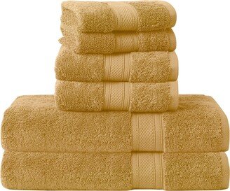 Low Twist Cotton 6 Piece Towel Set