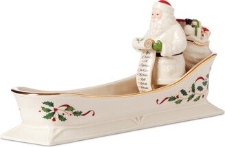 Santa Sleigh Cracker Tray