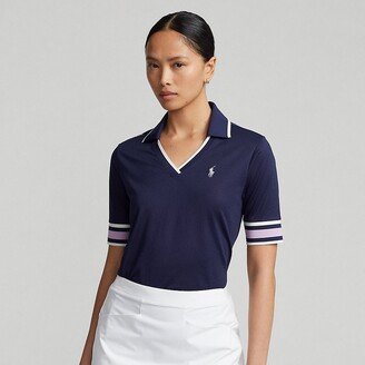 Rlx Golf Ralph Lauren Tailored Fit Cricket Jersey Polo Shirt