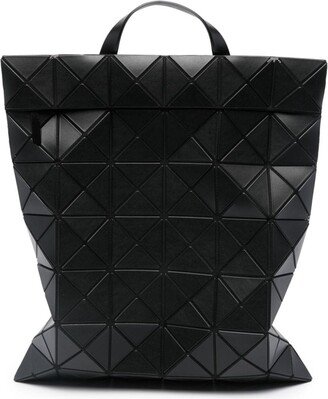 Blocky matte-finish backpack-AA