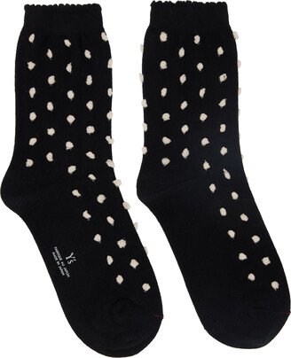 Black Dot Socks-AA