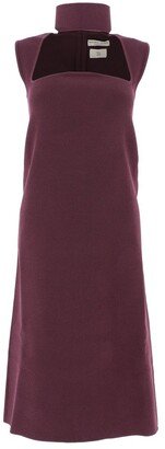 Square Neckline Sleeveless Dress