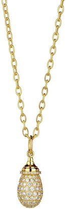 Syna 18k Yellow Gold Diamond Mini Mogul Necklace