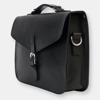 THE DUST COMPANY Mod 122 Briefcase in Cuoio Black