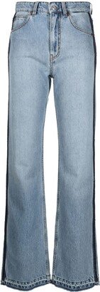 Julia high-waisted straight jeans