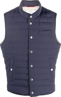 Padded Sleeveless Gilet-AB