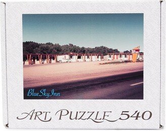 BLUE SKY INN Photograph Print Puzzle-AA