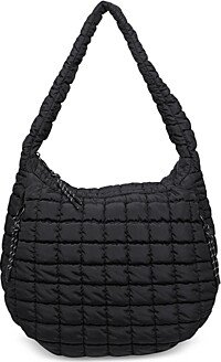 Revive Extra Large Quilted Nylon Hobo