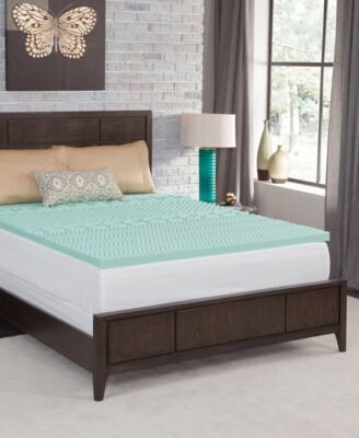 Dream Serenity Ecozone 1.5 Memory Foam Mattress Topper Collection