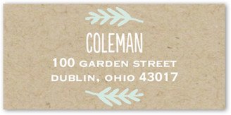 Address Labels: Krafted Rehearsal Address Label, Beige, Address Label, Matte