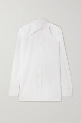 Cotton-poplin Shirt - White