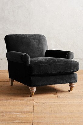 Slub Velvet Willoughby Chair, Wilcox