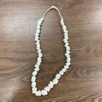 Legend of ASIA Gambia White Shell Bead Vintage Per String