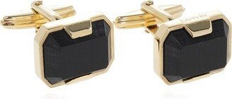 Rectangular Shaped Two-Toned Cufflinks