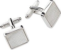 The Men's Store at Bloomingdale's Square Mother of Peal Cufflinks - 100% Exclusive