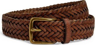 Leather Braided Belt-AB