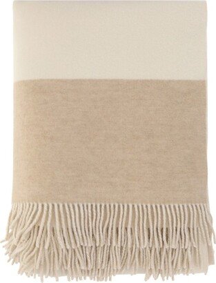 Fringed Straight Hem Blanket