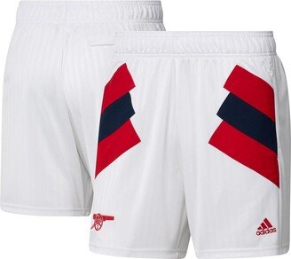 Men's White Arsenal Football Icon Shorts